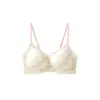 Venta Directa del Fabricante, Venta Caliente Transfronteriza Estilo Francés Fresco y Dulce Femenino Tira de Gelatina Soporte Suave Sujetador Inalámbrico Cómodo