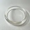 Joyas: Pulsera de Resina con Degradado Vintage, Pulsera de Anillo Liso Versátil Apilable Estilo Chino, Regalo del Día de la Madre