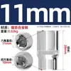 3/8 polegada Zhongfei chave de catraca soquete hexagonal curto haste de extensão junta universal conector cabeça sextavada elétrica curta