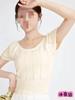 Camiseta de punto estilo Pure Desire para mujer, diseño de verano 2024, cuello grande, base hueca, top corto ajustado