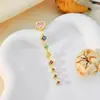Acessórios para Joias DIY Transfronteiriços Coloridos Coração Estrela Acessórios para Colar Pulseira Nicho Moda Luxo Leve Acessórios Quentes