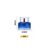 Set de Vidrio Cosmético Azul Degradado Botella Dispensadora de Loción Esencial Tipo Prensa de 120ml Tarro Vacío para Crema de 50g Botella Dispensadora para Cuidado de la Piel