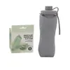 Material de silicone dobrável Copo de água esportivo criativo portátil de grande capacidade para casa Viagem copo de água multifuncional