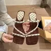 Sandalias de Mujer de Cuña con Tacón Alto, Estampado de Leopardo Retro, Diseño Único para Verano 2026, Sandalias de Deslizamiento con Tiras Cruzadas, Estilo Francés