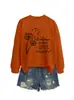 Gentileza é grátis espalhe Amazon eBay site independente moletom feminino casual estiloso