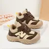 Zapatos de Algodón de Invierno para Niños 2026, Tenis Forrados de Felpa para Niños, Zapatos de Bebé de Doble Capa de Algodón Cálidos con Velcro Anticolisión para Niños y Niñas