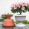 Maceta de Copa de Vino de Pelo Liso de Fábrica Universal Maceta de Flores de Torre Vintage Maceta de Flores Hidropónica de Cobre Cuenco de Hierba de Dinero Maceta de Loto Maceta Europea para Loto Acuático