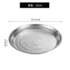 Bandeja de Vaporização para Wok de Aço Inoxidável Espessado para Uso Doméstico, Grade de Vaporização, Placa de Vaporização para Wok, Cesta de Vaporização para Cozinhar Pães no Vapor, Cozinhar Arroz no Vapor, Bandeja de Vaporização, Vaporizador de Panela de Ferro à Prova d'Água