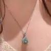 Aretes de Resina con Zirconia Azul Marino y Concha de Isla Marina Moda Fresca Joyería de Lujo Ligero Pendientes de Gama Alta para Mujer