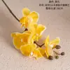 Arreglo Floral de Orquídea Phalaenopsis Artificial, Planta Bonsái de Flores Falsas, Flores Artificiales Estilo Ins, Fabricante para Decoración del Hogar, Decoraciones de Boda Transfronterizas