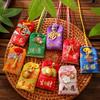 Bolsita de Oración del Festival de Medio Otoño Bolsa de Bendición de Paz Amuleto Colgante para Coche Bolsa de Bendición para Lugares Escénicos Bolsita de Salud Real