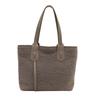 Bolso de felpa vintage de gran capacidad para mujer, nuevo bolso de mano de moda 2024, elegante bolso de hombro individual para otoño e invierno.