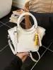 Transfronterizo 2026 Primavera Nuevo Elegante Casual Simple Moda Tendencia Bolso de Mano Bolso Cubo Bolso de Hombro Cruzado para Mujer