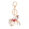 Llavero Creativo de Caballo Transfronterizo Colgante Pequeño Metal Pequeño Regalo Llavero de Chaleco Accesorios Pequeños Venta al por Mayor