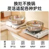Wok de Acero Inoxidable 316 Extra Grueso de Grado Alimenticio para Uso Doméstico, Antiadherente, Profundizado, Sin Recubrimiento, Adecuado para Estufas de Inducción