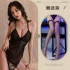 Noite Três Horas Lingerie Sexy Pijama Sexy de Renda Transparente Uniforme Tentação Paixão Conjunto Não Precisa Tirar Camisola Atacado 1173