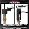 Luva do sensor de oxigênio do carro Chave de sensor de oxigênio estilo japonês europeu Luva de sensor de oxigênio Ferramenta de remoção do sensor de oxigênio