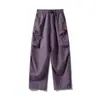 Calças de caminhada impermeáveis estilo montanha sem flúor IZEXX para homens, outono, folgadas, com múltiplos bolsos, perna reta, calças de trabalho para trekking de casal