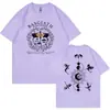 Camisetas Retrô do Colégio de Guerra de Basgiath Quarta Asa Cavaleiro de Dragão