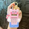Chaveiro Calculadora Mini Ursinho Desenho Animado Transfronteiriço Fofo Estudante Portátil Calculadora Pequena Presente Venda por Atacado