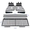 Adecuado para Mitsubishi Pajero V93/97/98, este es un accesorio para el interior del coche: un organizador de maletero y estante de almacenamiento para expandir el espacio de almacenamiento