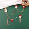 Broche Fofo Estilo Japonês Natal Fresco e Moderno Ins Style Insígnia de Personalidade Broche Anti-Exposição