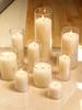 Candelabro de cristal estilo europeo, romántico, para cenas a la luz de las velas, adornos para bodas, hoteles, casas de familia, velas sin humo para el hogar.