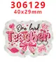 Accesorios Acrílicos de Dibujos Animados con Purpurina Accesorios de Joyería DIY de Resina Parche Pasador de Pelo Pasador de Pelo Gt-Rb-305827
