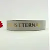 Cinta de regalo para ramo de flores de pastel con letras inglesas doradas de 2.5 cm cinta de embalaje hilo de cinta lote