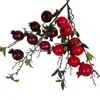 Frutas e Flores Artificiais para Decoração de Cena de Casamento, Arranjos Festivos de Frutas e Galhos, Frutas de Azevinho no Atacado, Flores Especiais para Casamentos