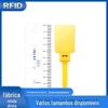 Fabricantes que vendem etiquetas eletrônicas RFID descartáveis anti-falsificação anti-roubo anti-violação tira de vedação etiquetas de braçadeira de cabo podem escolher o tamanho
