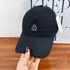 Boné de Baseball Estilo Japonês para Afinar o Rosto de Mulheres, Novo Chapéu Bordado Primavera/Verão, Marca da Moda Boné de Baseball Bordado com Letra de Topo Macio para Homens