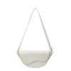 Bolso pequeño texturizado, nuevo bolso de moda retro, sencillo, combinable, bandolera, bandolera de hombro, bolso de sillín.