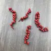 Paquete de materiales DIY hecho a mano flores mixtas plantas flores secas estilo bosque de jardín de infantes creación de anillos decoración piñas de Navidad