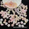 6*12mm Flor de Orquídea Sino Gordo Duas Cores Aurora Cor Galvanizada Acessórios de Joias Artesanais DIY Suprimentos Acessórios Ponto de Venda Atacado