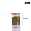 Botella de Vidrio de Alto Borosilicato con Tapa de Madera de Bambú de 80 mm de Diámetro, Tarro Sellado para Almacenamiento de Granos y Té, Disponible en Varios Tamaños y Gran Capacidad