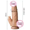 Dildo teledirigido Fanara, vibrador telescópico, masturbador femenino, pene vibrador lamedor de lengua, juguete sexual para adultos