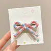 Pinza para el pelo con estampado de leopardo y flores, accesorio para el pelo elegante y exquisito, pinza dulce para flequillo, pinza para el pelo para mechones sueltos, adorno para el pelo elegante y exquisito