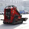 Pala Pequeña Multifuncional para Sitios de Construcción, Pala Pequeña para Labranza de Tierras, Minicargador para Transferencia de Materiales