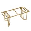 Suporte de Mesa para Perna de Mesa de Azulejo Embutido Mesa de Rocha Perna de Mesa Aço Inoxidável Mesa de Centro Embutida Base de Metal à Prova de Ferrugem Pernas de Mesa