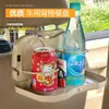 Bandeja de mesa para comer para coche, bandeja de comedor multifuncional para respaldo del asiento trasero, estante plegable para bandeja de coche, estante de almacenamiento
