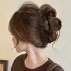 Pinza de Garra de Peluche Linda de Gama Alta Clip para el Cabello de Flor Nuevo Otoño Invierno 2026 Pinza Tiburón para el Cabello Estilo Coreano Pin