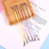 Color Corea del Sur Cuerda de Cera Pulsera Corta Hebilla de Doble Cabeza Accesorios DIY Modelo Mini de Simulación Colgante de Mochila Escolar Cuerda para Taza de Agua
