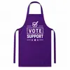 Fabricante Direto de Aventais Personalizados para Eleições, Aventais Publicitários Personalizados, Impressão de Logotipo Personalizado, Padrões Impressos em Cores, Anti-Mancha