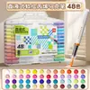 Bolígrafo Marcador Acrílico Deli Hm378, Fácil de Lavar, Cuerpo Redondo, Tipo Líquido Directo, Marcador Acrílico, Bolígrafo de Dibujo Suave, Bolígrafo para Pintar