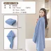 Toalla de baño, Gorro para secar el cabello, Juego de tres piezas, Suave, Absorbente, No suelta pelusa, Top tipo tubo, Tamaño grande para adultos, Douyin Pinduoduo