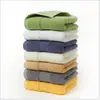 Toalla Cuadrada Grande Gruesa de Algodón 80g Color Sólido Rota Exportación Exportación Toalla de Hotel Salón de Belleza Dropshipping