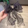 Venta Caliente Transfronteriza Clip de Garra de Encaje Elegante Retro Francés Clip de Pico de Pato de Gama Alta Lazo Accesorio Versátil para el Cabello