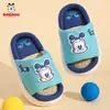 Pantuflas de Lino Babudou para Niños, Estilo Nuevo para Primavera, Otoño y Verano, Pantuflas de Algodón y Lino para Niñas de Cuatro Estaciones para el Hogar y el Interior