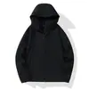 Chaqueta softshell para exteriores, diseño unisex, adecuada para ropa de trabajo, uniformes de equipo y se puede personalizar con impresión para actividades al aire libre, negocios y uso diario.